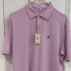 Peter Millar Men's Lavender Polo Shirt